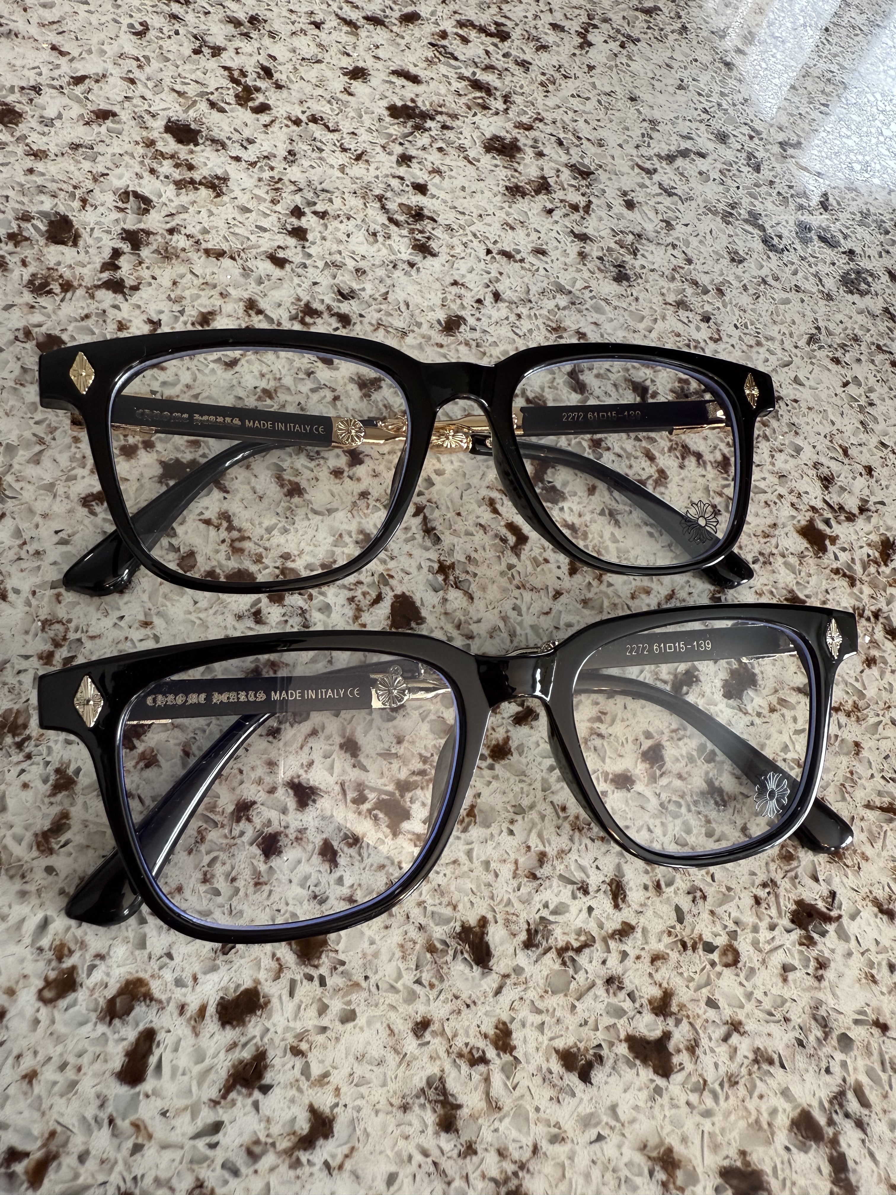 Gothic Dagger Glasses Vintage Punk Eyeglass Frames Anti Blue Light Unisex Black Gold Silver